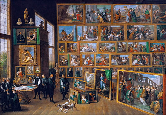Múzeum Kollekció: David Teniers - Lipót főherceg műgyűjteménye Clementoni 2000 darabos kirakó puzzle (CL-32576 8005125325764) - puzzlegarden