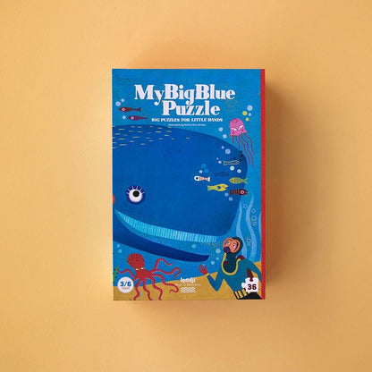 Nagy Kék Kirakóm Londji 36 darabos kirakó puzzle (LN-PZ335U) - puzzlegarden