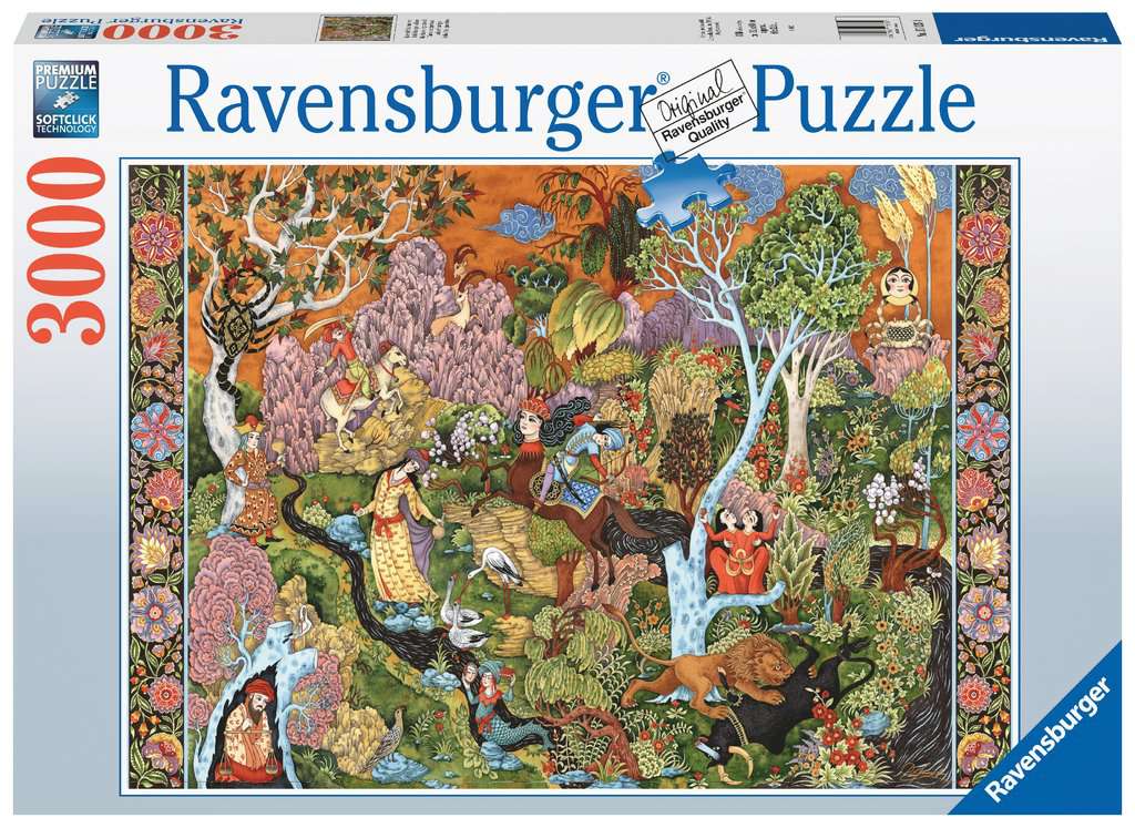 Napjelek kertje Ravensburger 3000 darabos kirakó puzzle (RA-17135 4005556171354) - puzzlegarden