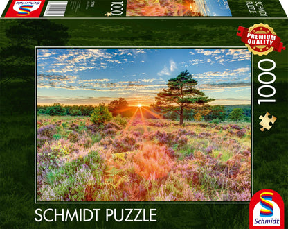 Naplemente a Fenyéren Schmidt 1000 darabos kirakó puzzle (SCH-59768 4001504597689) - puzzlegarden