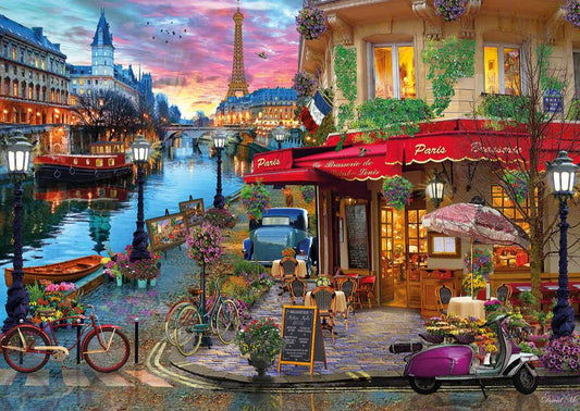 Naplemente a Szajnán Gibsons 500 darabos kirakó puzzle (G - G3561) - puzzlegarden