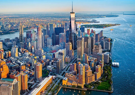 Naplemente Manhattan felett Castorland 500 darabos kirakó puzzle (C - B - 53674) - puzzlegarden
