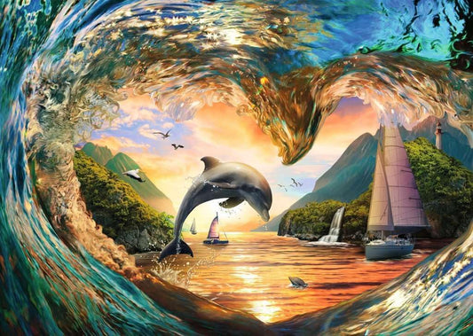 Naplemente tánca Ravensburger 1000 darabos kirakó puzzle (RA-12001711) - puzzlegarden