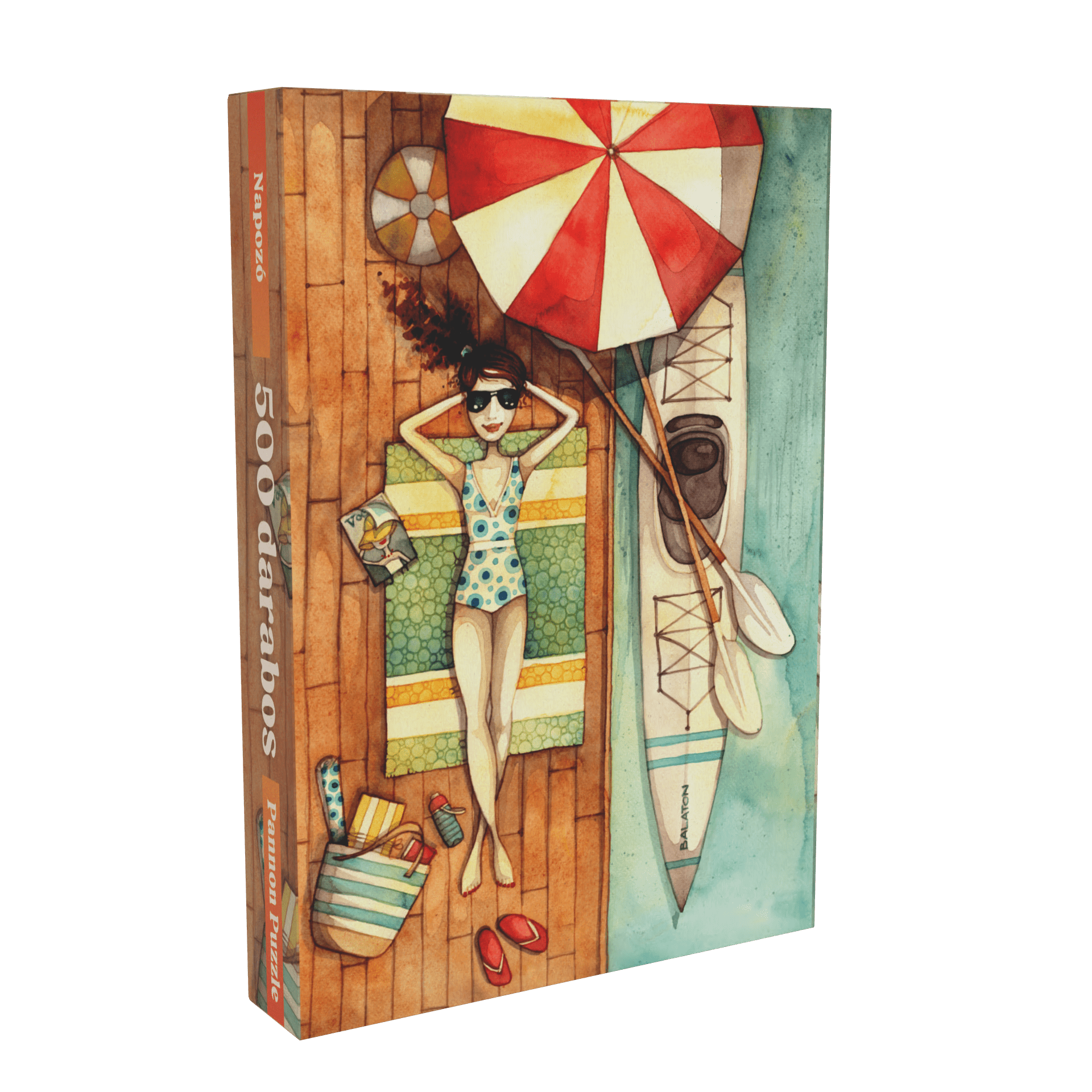 Napozó Pannon Puzzle 500 darabos kirakó puzzle (PP-292) - puzzlegarden