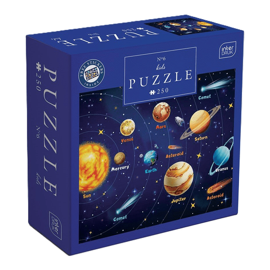 Naprendszer Interdruk 250 darabos kirakó puzzle (ID-5902277368973) - puzzlegarden