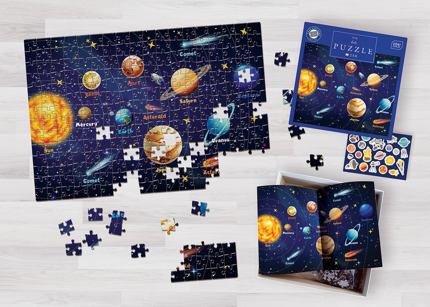 Naprendszer Interdruk 250 darabos kirakó puzzle (ID-PUZ250KSS) - puzzlegarden