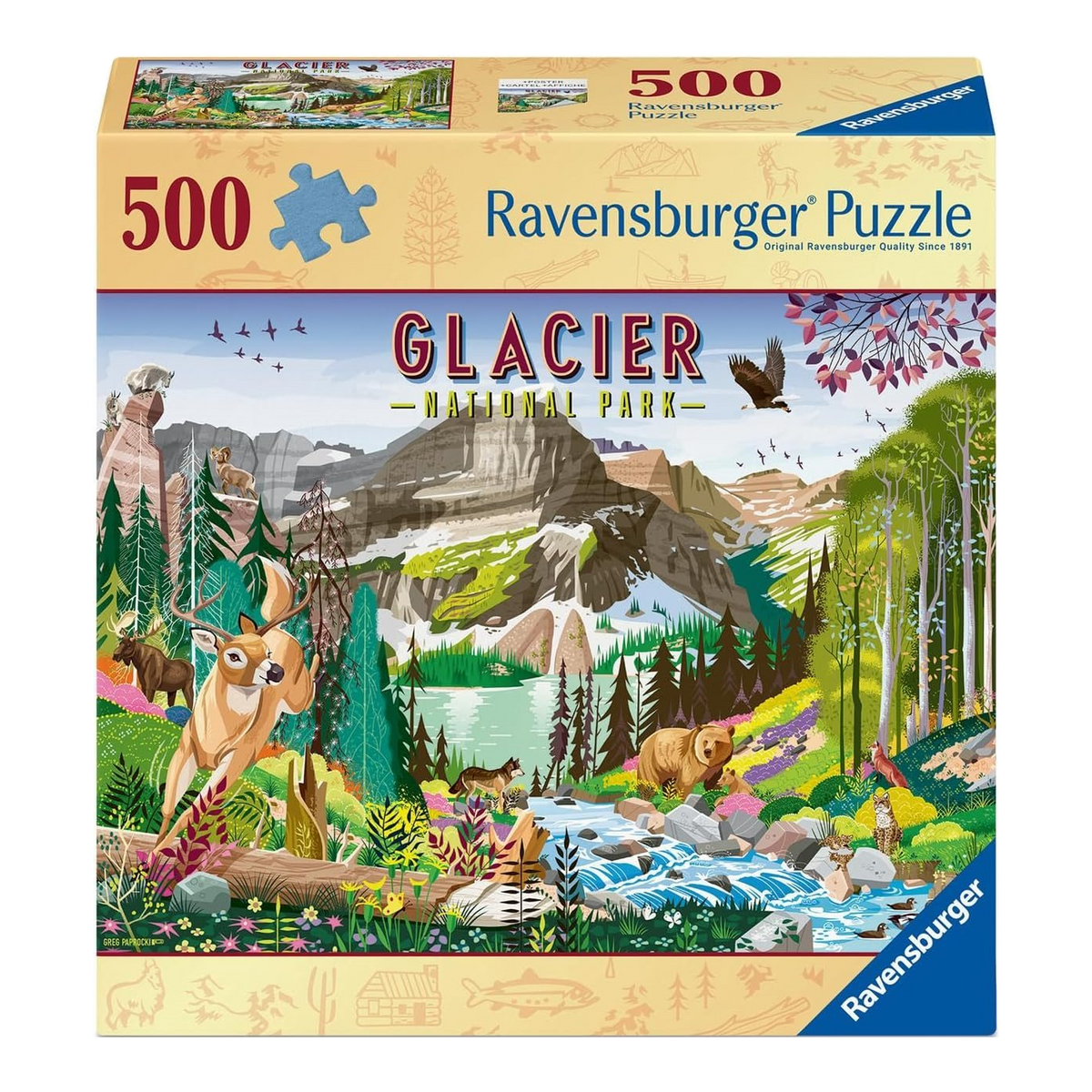 Glacier Nemzeti Park – doboz