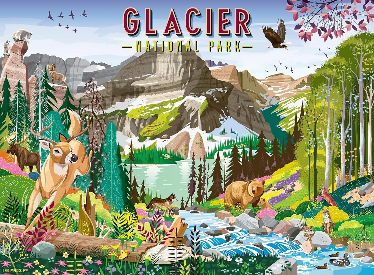 Glacier Nemzeti Park – teljes kirakókép
