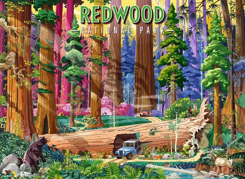 Redwood Nemzeti Park – teljes kirakókép