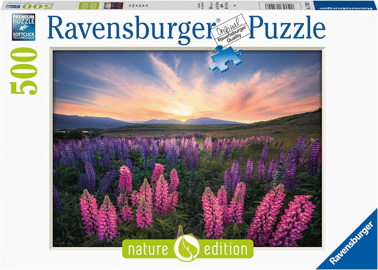 Nature Edition - Csillagfürtök Ravensburger 500 darabos kirakó puzzle (RA-17492 4005556174928) - puzzlegarden
