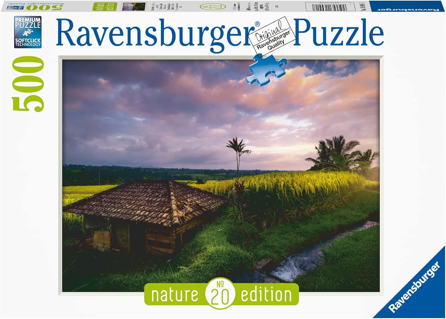 Nature Edition - Rizsföldek Balin Ravensburger 500 darabos kirakó puzzle (RA-16991 4005556169917) - puzzlegarden