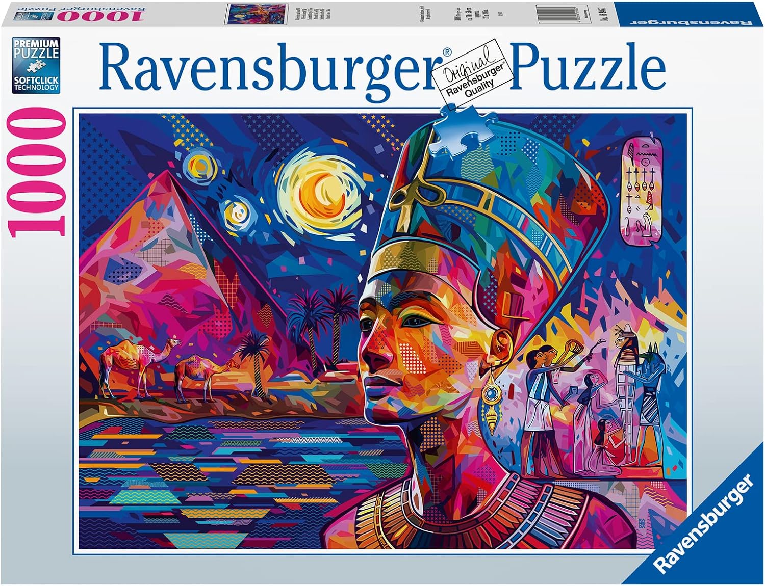 Nefertiti a Níluson Ravensburger 1000 darabos kirakó puzzle (RA-16946 4005556169467) - puzzlegarden