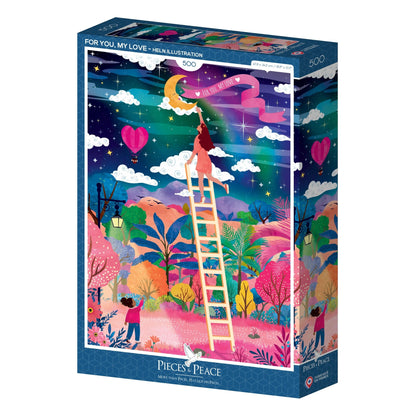 Neked, szerelmem Pieces & Peace 500 darabos kirakó puzzle (PaP-00205) - puzzlegarden