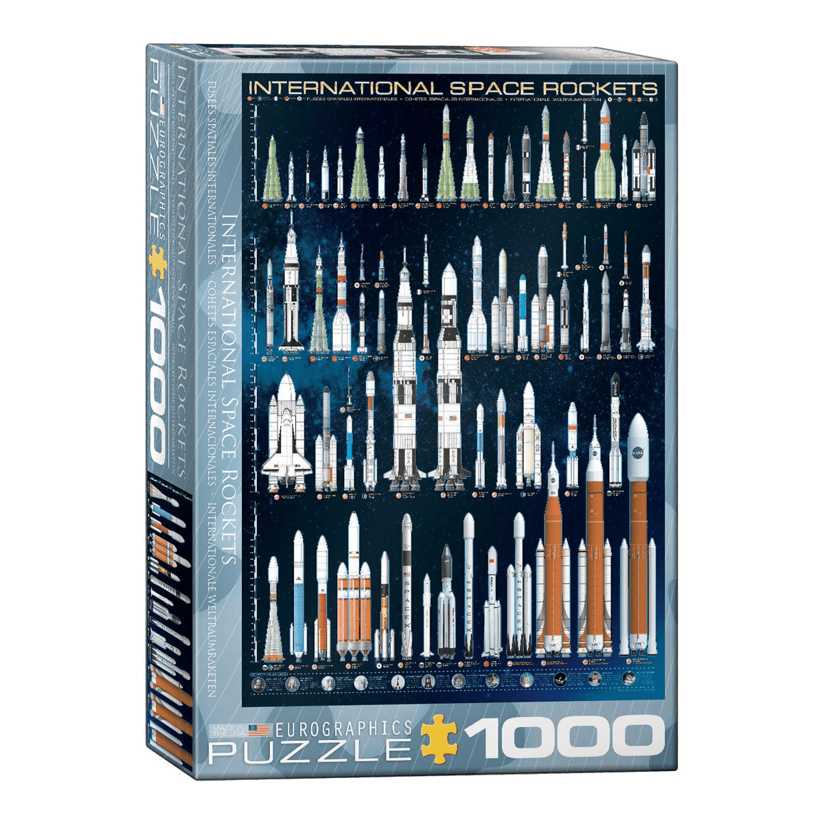 Nemzetközi Hordozórakéták Eurographics 1000 darabos kirakó puzzle (EUR-6000-1015) - puzzlegarden