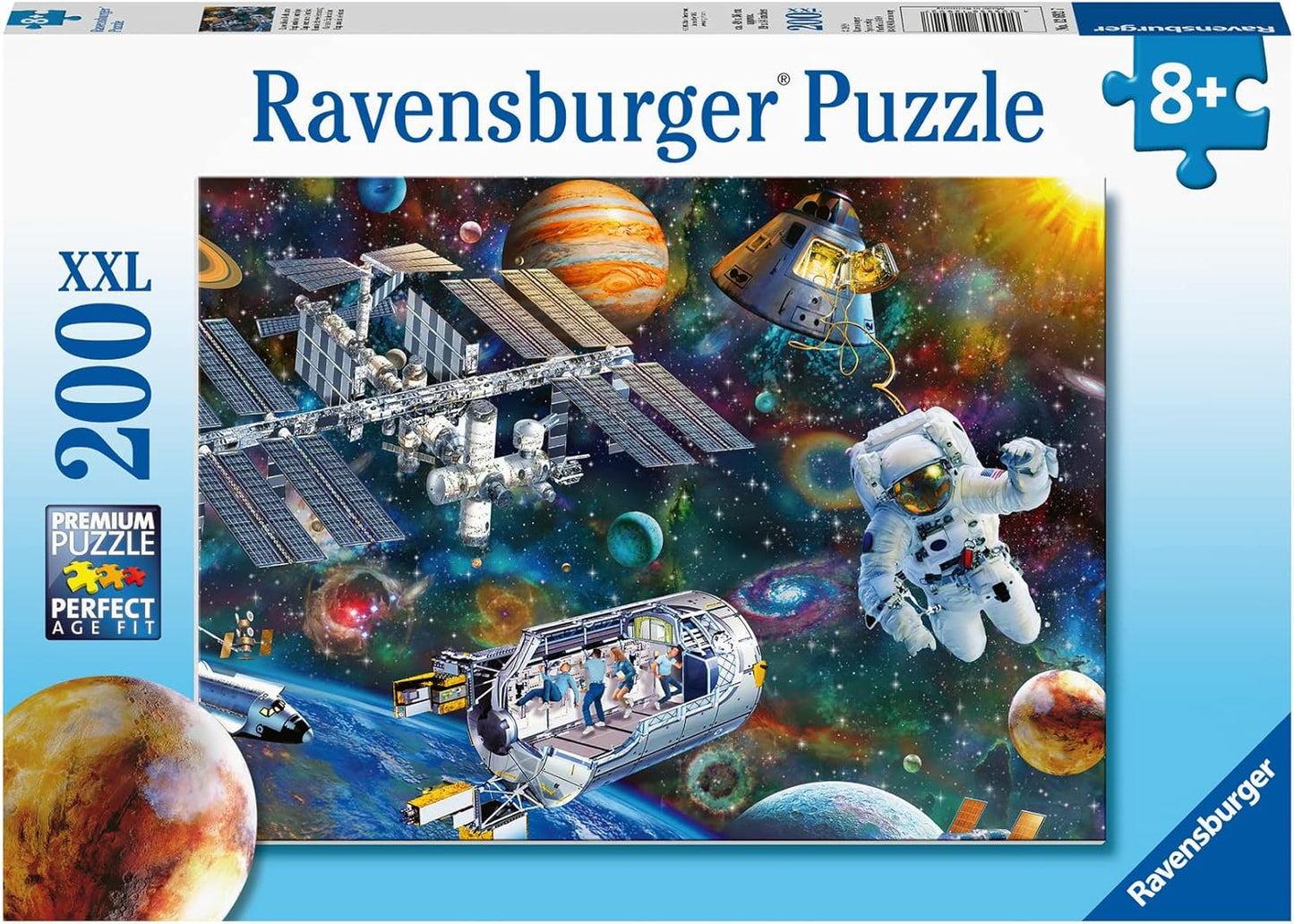 Nemzetközi Űrállomás Ravensburger 200 darabos kirakó puzzle (RA - 12692 4005556126927) - puzzlegarden