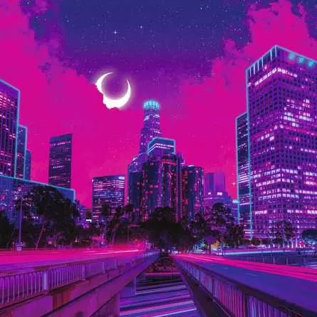 Neon – Los Angeles Ravensburger 500 darabos kirakó puzzle (RA-12001979) - puzzlegarden