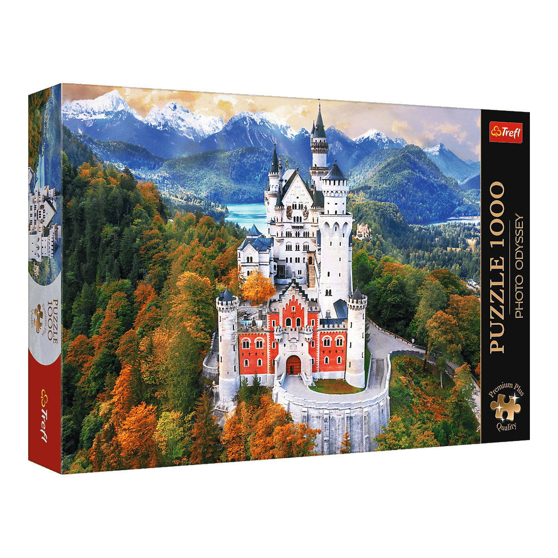 Neuschwanstein Kastély, Németország Trefl 1000 darabos kirakó puzzle (TR-10813) - puzzlegarden