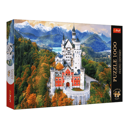 Neuschwanstein Kastély, Németország Trefl 1000 darabos kirakó puzzle (TR-10813) - puzzlegarden