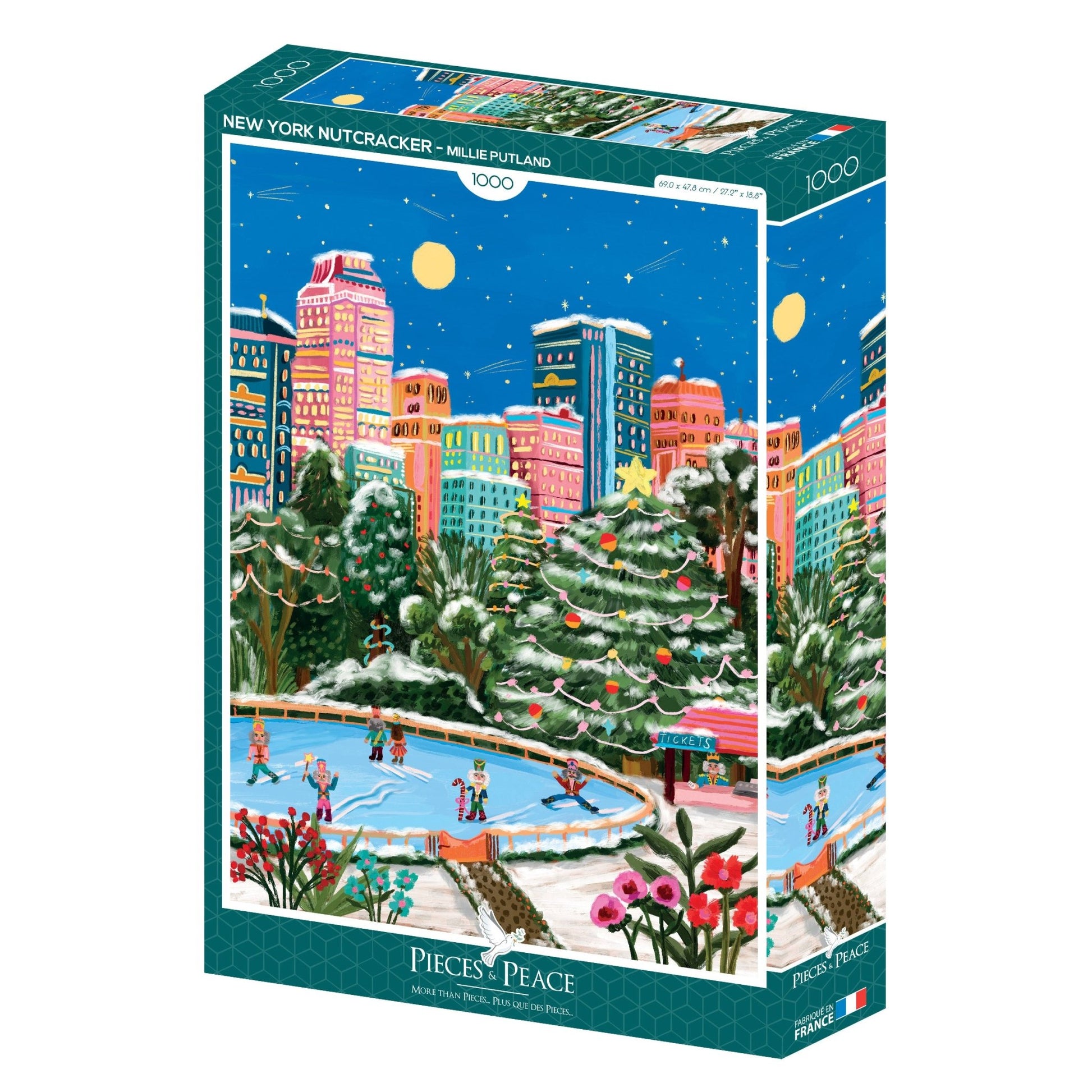 New York - i diótörő Pieces & Peace 1000 darabos kirakó puzzle (PaP - 0142 3770001401423) - puzzlegarden