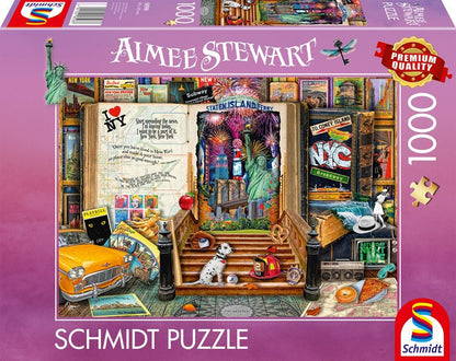 New York - i emlékek Schmidt Spiele 1000 darabos kirakó puzzle (SCH-58598) - puzzlegarden