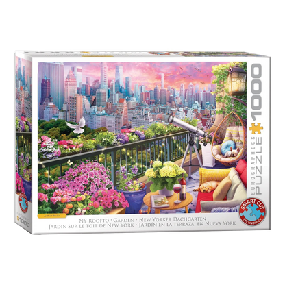 New York-i tetőkert Eurographics 1000 darabos kirakó puzzle (EUR-6000-6161) - puzzlegarden