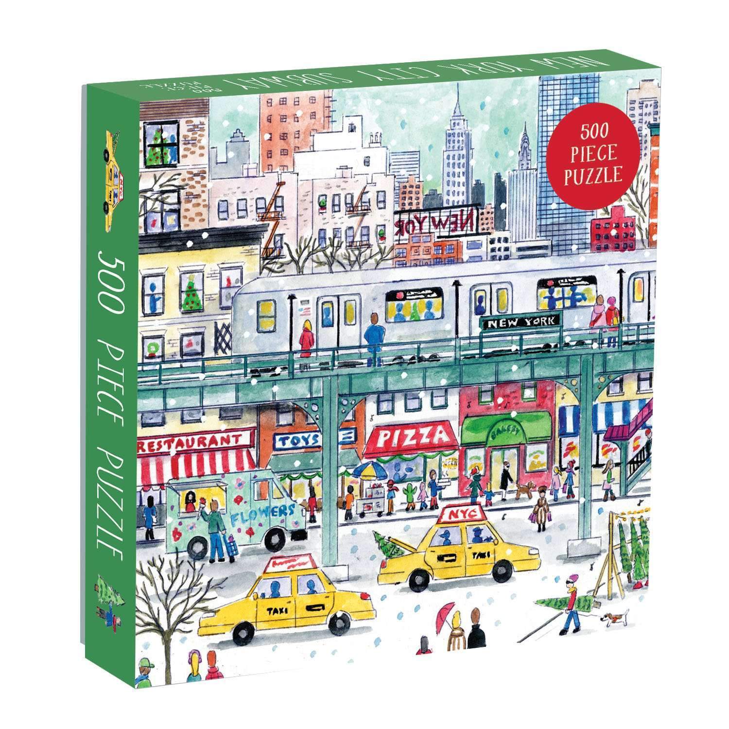 New York metrója Galison 500 darabos kirakó puzzle (GA-9780735353091) - puzzlegarden