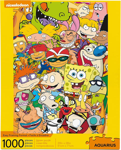 Nickelodeon Szereplők Aquarius 1000 darabos kirakó puzzle (AQ - 65317 840391120495) - puzzlegarden