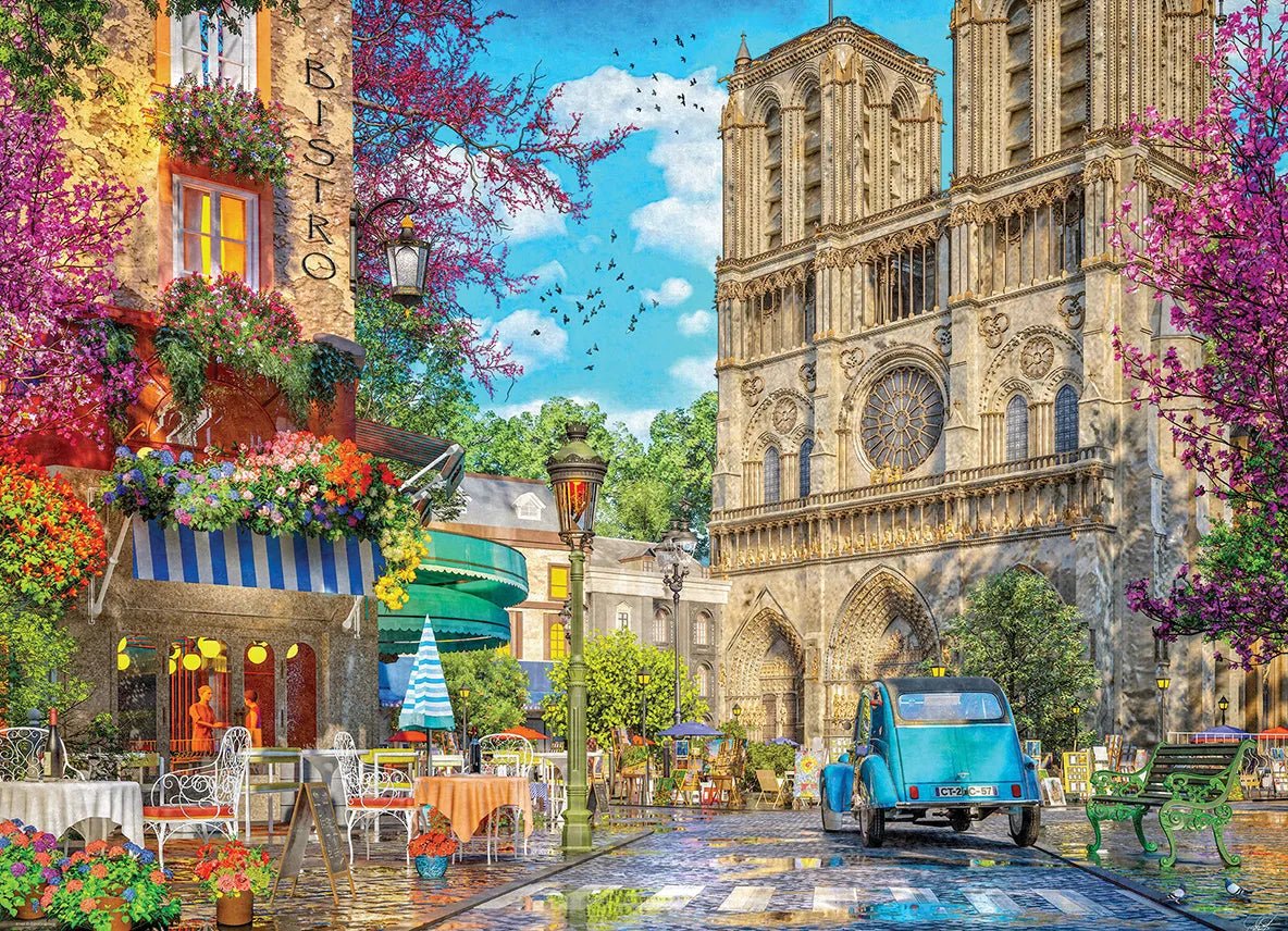 Notre-Dame egy délutánon Eurographics 1000 darabos kirakó puzzle (EUR-6000-6144) - puzzlegarden