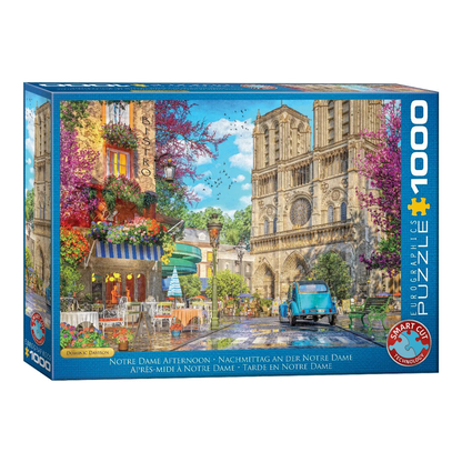 Notre-Dame egy délutánon Eurographics 1000 darabos kirakó puzzle (EUR-6000-6144) - puzzlegarden