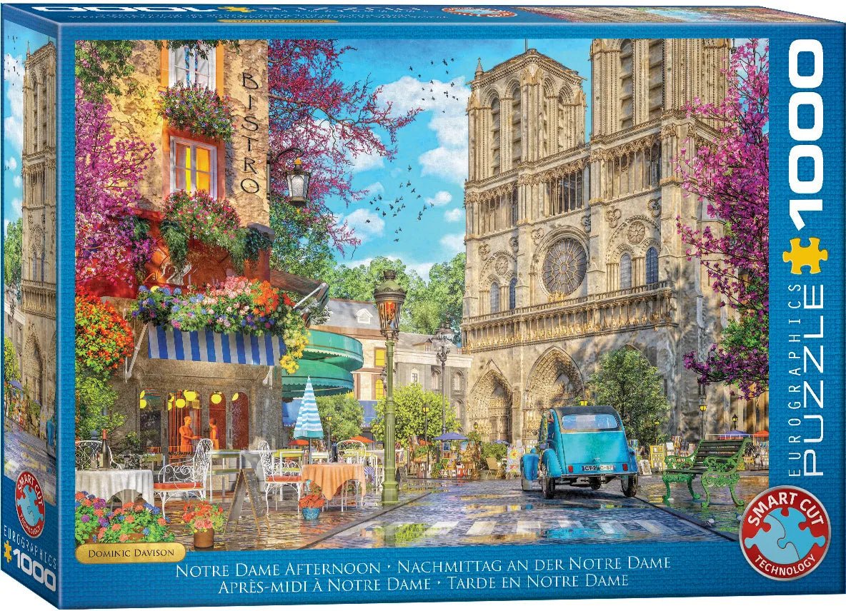 Notre-Dame egy délutánon Eurographics 1000 darabos kirakó puzzle (EUR-6000-6144) - puzzlegarden