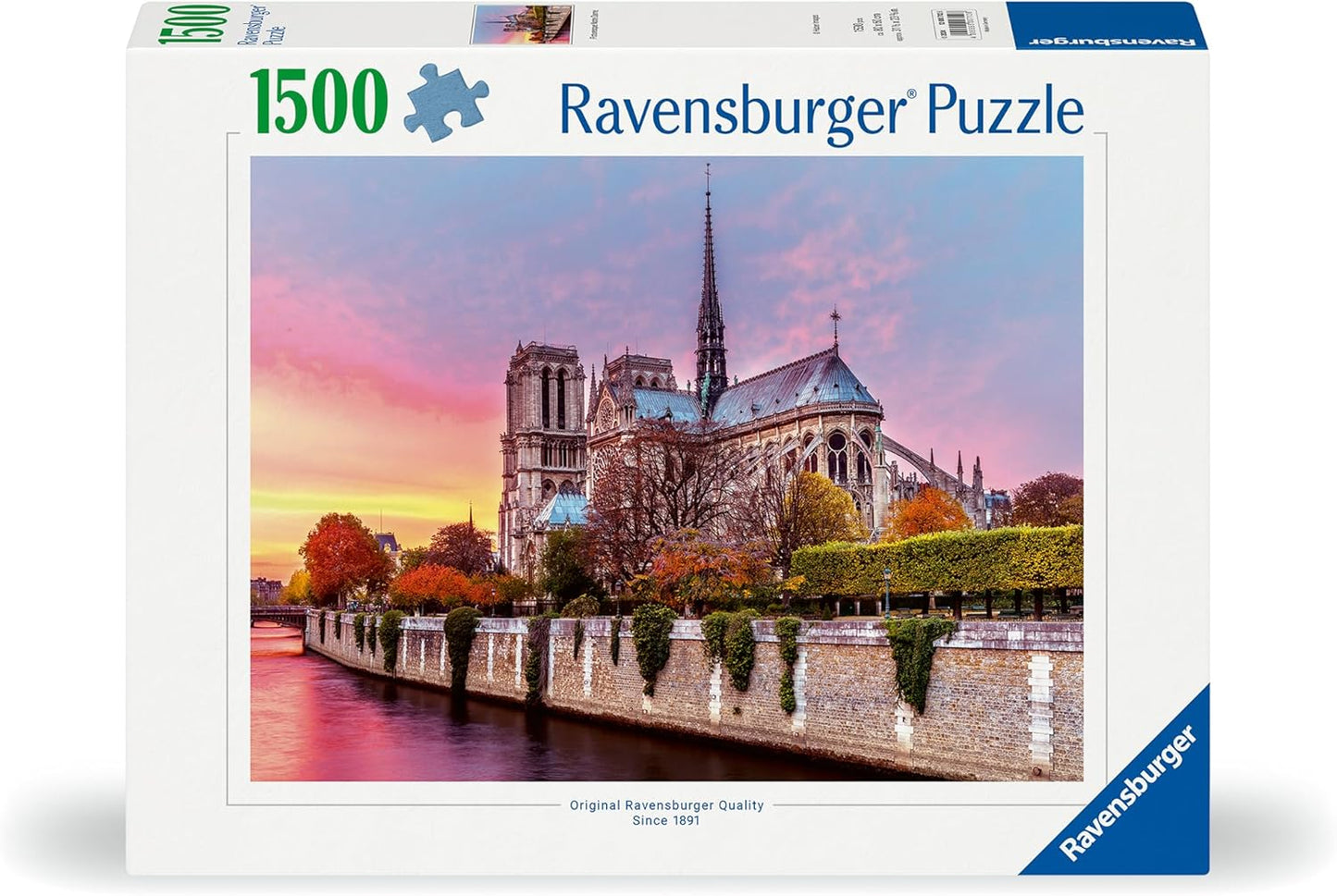 Notre Dame Ravensburger 1500 darabos kirakó puzzle (RA-12000712) - puzzlegarden