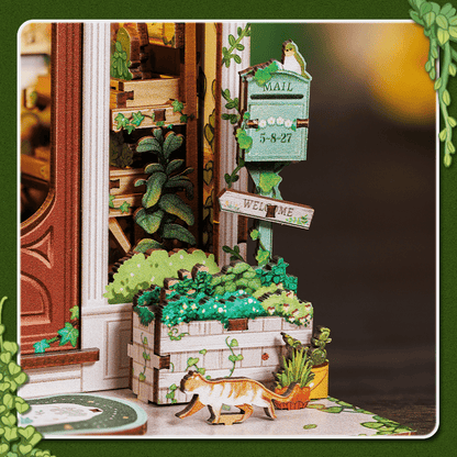Növényes Könyvesbolt CuteBee 196 darabos kirakó puzzle (CB - CWGC203) - puzzlegarden