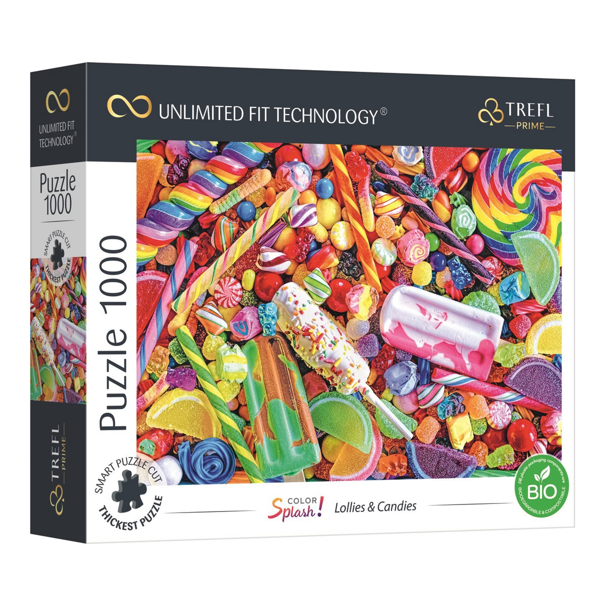 Nyalókák és Cukorkák Trefl 1000 darabos kirakó puzzle (TR-10701) - puzzlegarden