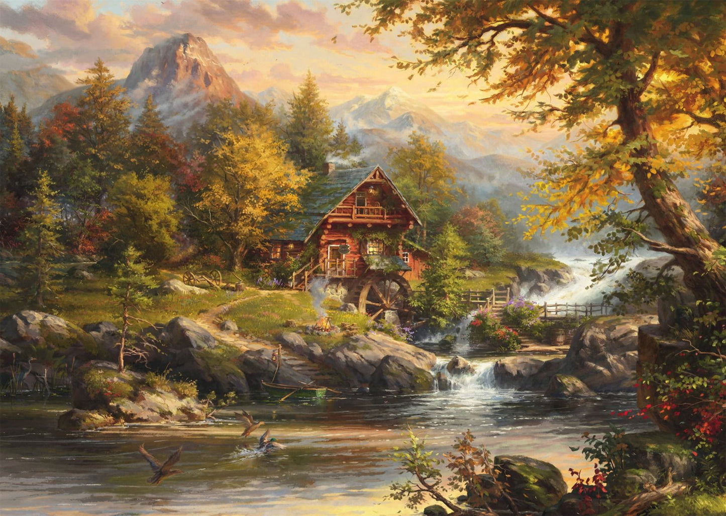 Nyaralóház Schmidt Spiele 1000 darabos kirakó puzzle (SCH-58639) - puzzlegarden