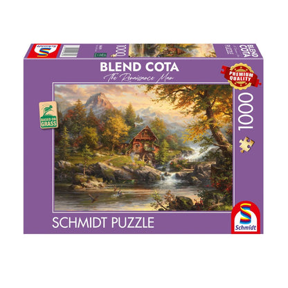 Nyaralóház Schmidt Spiele 1000 darabos kirakó puzzle (SCH-58639) - puzzlegarden