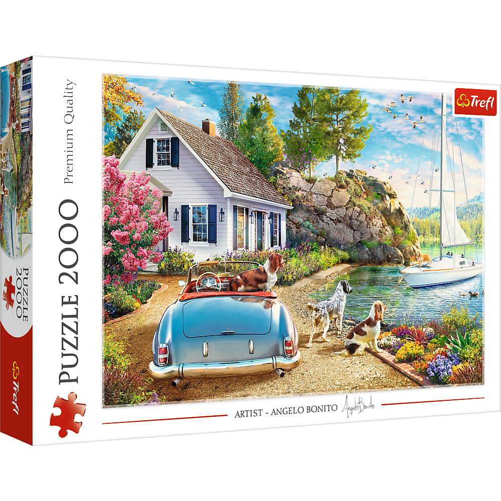 Nyaralós menedék Trefl 2000 darabos kirakó puzzle (TR-27124) - puzzlegarden