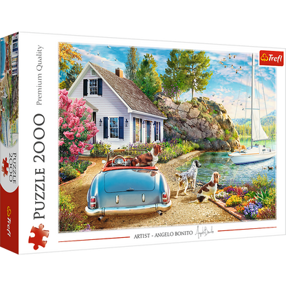Nyaralós menedék Trefl 2000 darabos kirakó puzzle (TR-27124) - puzzlegarden