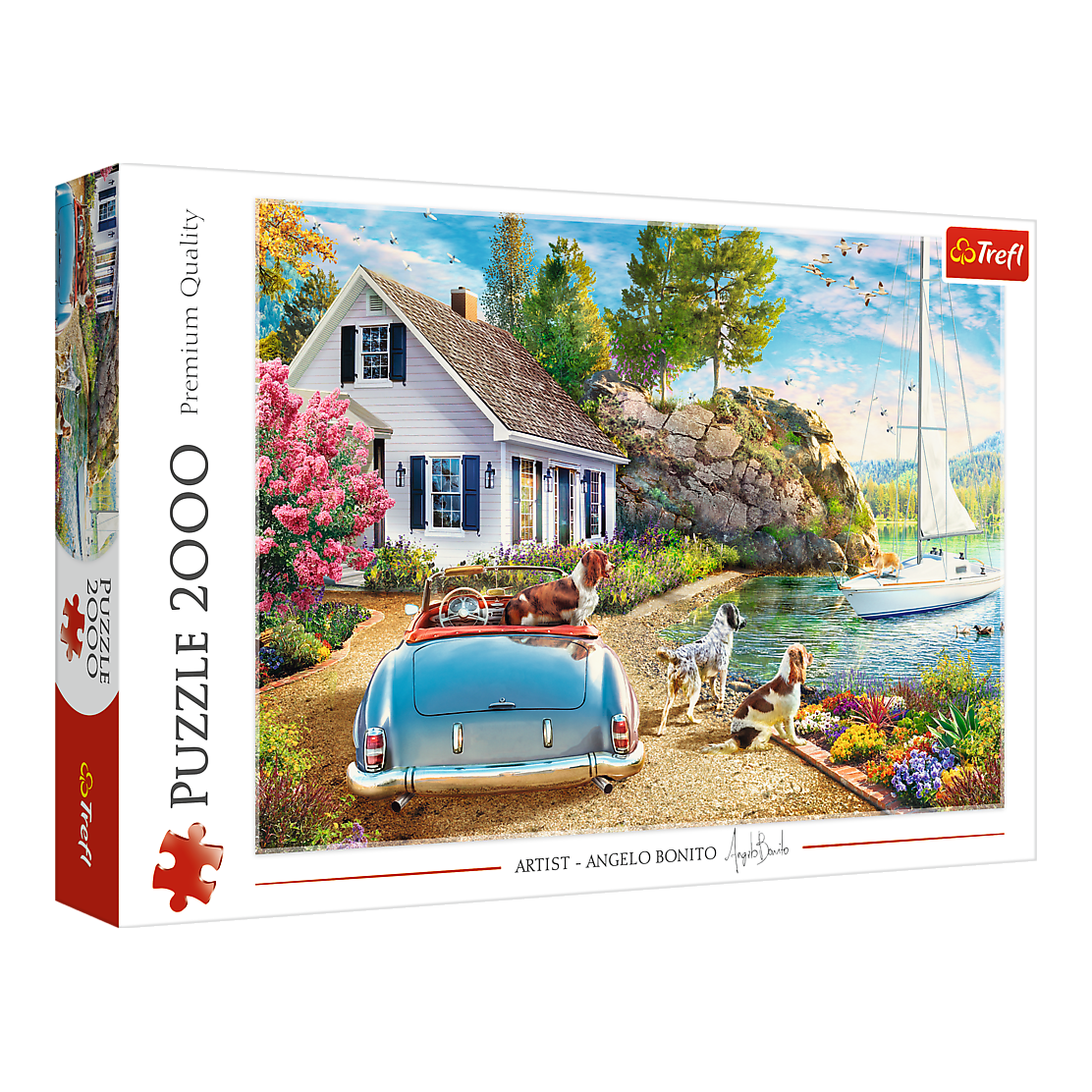 Nyaralós menedék Trefl 2000 darabos kirakó puzzle (TR-27124) - puzzlegarden