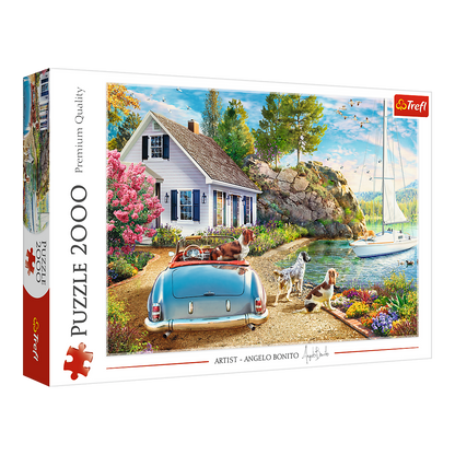Nyaralós menedék Trefl 2000 darabos kirakó puzzle (TR-27124) - puzzlegarden