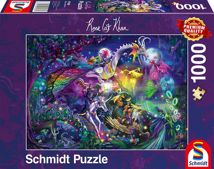 Nyári éjszakai cirkusz Schmidt 1000 darabos kirakó puzzle (SCH-57586 4001504575861) - puzzlegarden