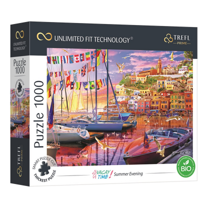Nyári Este a Kikötőben Trefl 1000 darabos kirakó puzzle (TR-10696) - puzzlegarden