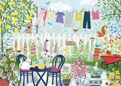 Nyári kert Ravensburger 1000 darabos kirakó puzzle (RA-12001754) - puzzlegarden