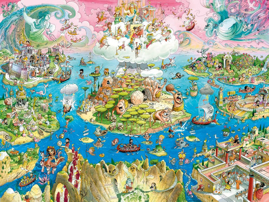 Odüsszeia HEYE 1500 darabos kirakó puzzle (HE-30087) - puzzlegarden