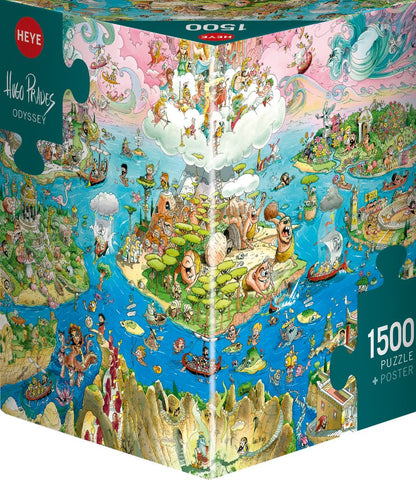 Odüsszeia HEYE 1500 darabos kirakó puzzle (HE-30087) - puzzlegarden