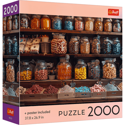 Örömüvegek Trefl 2000 darabos kirakó puzzle (TR-USA_99225) - puzzlegarden