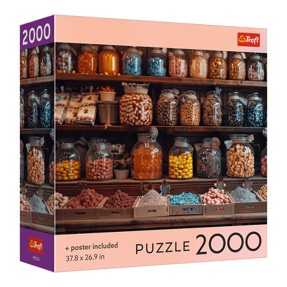 Örömüvegek Trefl 2000 darabos kirakó puzzle (TR-USA_99225) - puzzlegarden