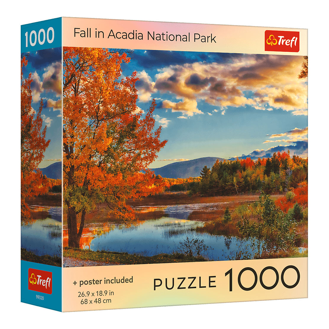 Ősz az Acadia Nemzeti Parkban Trefl 1000 darabos kirakó puzzle (TR-USA_99320) - puzzlegarden