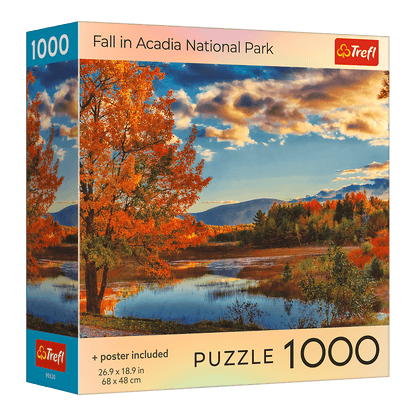 Ősz az Acadia Nemzeti Parkban Trefl 1000 darabos kirakó puzzle (TR-USA_99320) - puzzlegarden