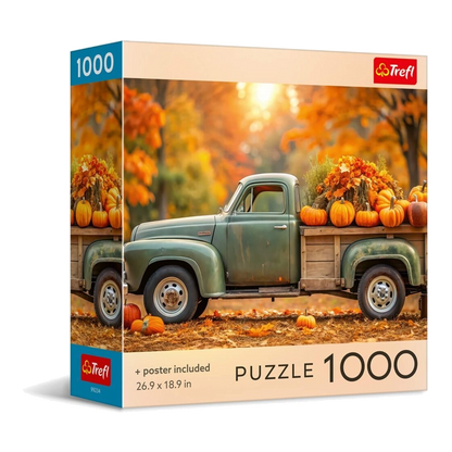 Őszi teherautó Trefl 1000 darabos kirakó puzzle (TR-USA_99234) - puzzlegarden