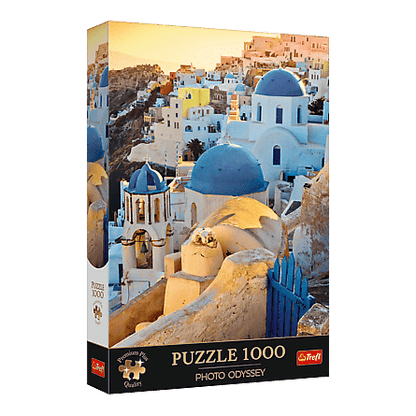 Oia Városa, Santorini Trefl 1000 darabos kirakó puzzle (TR-10853) - puzzlegarden